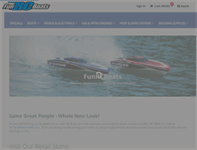 Tablet Screenshot of funrcboats.com